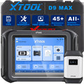 XTOOL D9 MAX OBD2 Scanner, Bidirectional Scan Tool with Topology Mapping, J2534 Reprogramming, 45+ Relearns, ECU Coding