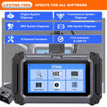 XTOOL D5S Vehicle Scanner with 16 Maintenance Services Supports Oil Light Reset, EPB, SAS, BMS Reset, Throttle, TPMS Reset, ABS,