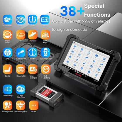 Autel MaxiCOM MK908 PRO II Automotive Diagnostic Tablet Support Scan VIN and Pre&Post Scan