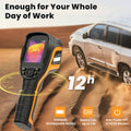 GODIAG GC001 휴대용 열화상 카메라, 256 x 192 IR 고해상도, 적외선 카메라 PC 분석 및 비디오 녹화 지원