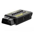 GODIAG GT105 II ECU IMMO 프로그래머 AD OBD2 브레이크 아웃 박스 ECU 커넥터 디스플레이 차량 전압 11V 미만 배터리 전압 경고 알림