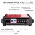 [220V/110V] LAUNCH PFP-150 Inverter Intelligent Programming Charge Power Supply for All Types of Vehicles, Cars, Trucks, Boats, Tractors, Buses