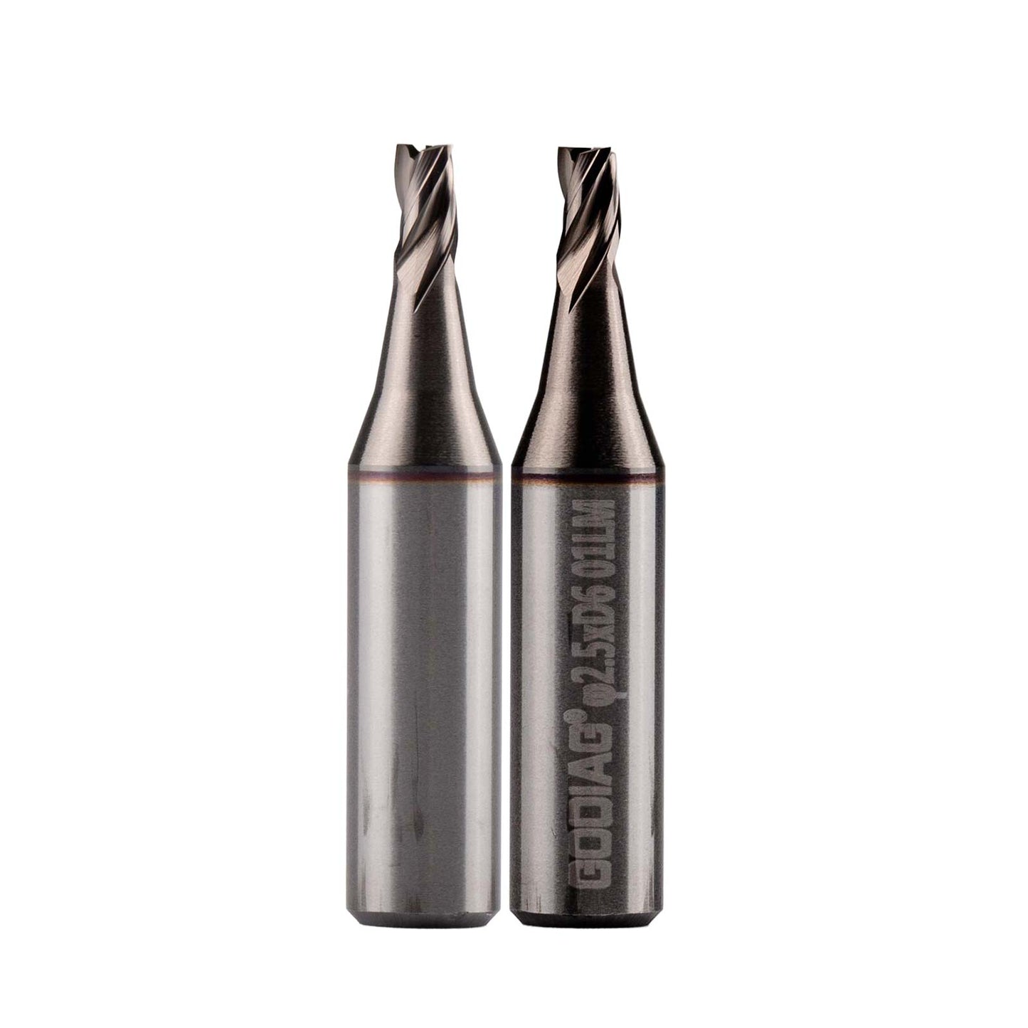 5pcs/lot GODIAG 01LM 2.5MM End Milling Cutter φ2.5x5.5xφ6x30Lx3F For SILCA Futura Pro, Futura Pro Engraving, Futura Pro Automotive