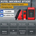Autel MaxiBAS BT508 Car Battery Tester, Update of BT506, 6V 12V Load Tester, 100-2000 CCA Automotive Battery Analyzer, 12V 24V Starter and Tester