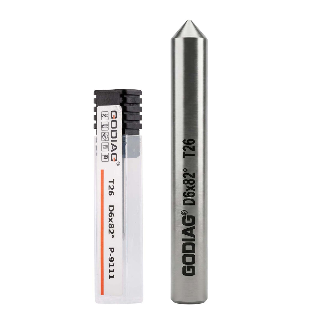 GODIAG T26 82° Tracer φ6x82°x48L-0.8 For SILCA MATRIX PRO, MATRIX EVO, MATRIX SLX, MATRIX SX, MATRIX S