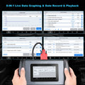 XTOOL InPlus IP508 Scanner OBD2 Outil de diagnostic avec 6 services Purge ABS Réinitialisation huile EPB SAS BMS Papillon Mises à jour gratuites