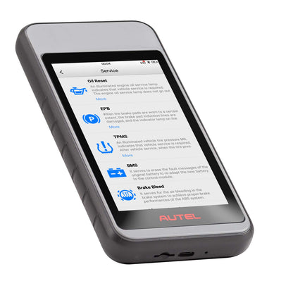 AUTEL MaxiDiag MD906 PRO Android 9 All System Bluetooth Diagnostic Tool + 11 Service Functions with Touchscreen Interface Supports CAN FD