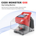 CGDI MONSTER G08 Key Cutting Machine with T5 Clamp Built-in Battery, Bluetooth & WiFi, Vehicle Key Database Supports Fast & Stable Cutting