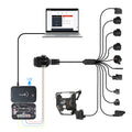 مجموعة كابلات صندوق التروس GODIAG 9 في 1 لجهاز V-A-G V30/ DQ200/ DL501/ VL300/ VL381/ DQ500/ DQ250/ DQ380/ DQ381/ DQ400E/ DL382