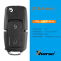 Xhorse XKB508EN B5 Style Wire Remote Key 2 Buttons for MINI Key Tool and VVDI2 Universal Remote Key 5pcs Lot