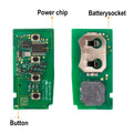 5Pcs/Set AUTEL IKEYTY8A4AL 4 Buttons 315/433 MHz Smart Key