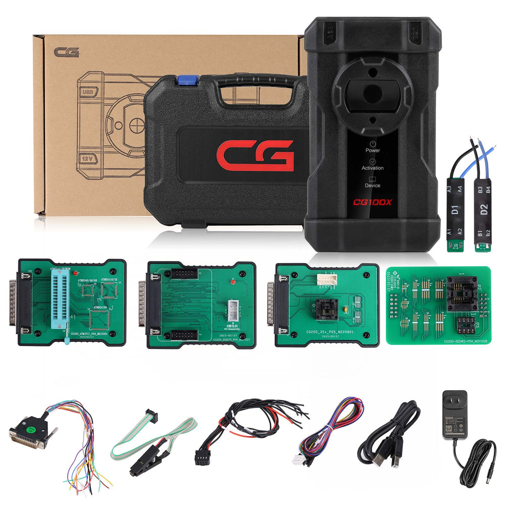 Programmatore smart CGDI CG100X V2.1.1.0 per reset airbag, regolazione chilometraggio e lettura chip