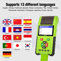 JDiag M200 Handheld Motorcycle Diagnostic Tool, Dual System Motorcycle Tester + Professional Battery Tester Full Version
