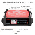 LAUNCH PFP-100 Inverter Intelligent Programming Charge Power Supply for Cars, Trucks, Boats, Tractors, Buses