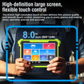 JDIAG M400 Intelligent Motorcycle Diagnostic Scanner 8-inch Large Screen ABS Diagnostic Analog Signal Output Battery Testing