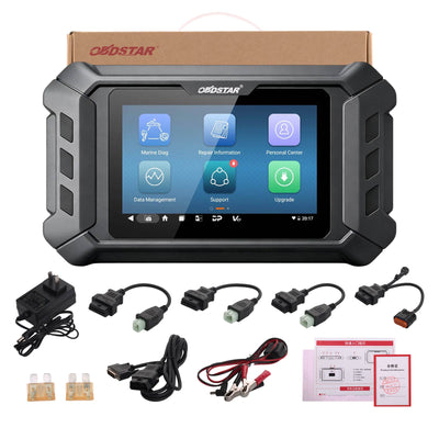OBDSTAR iScan Global TOHATSU Marine Scanner Read/Clear Fault Codes, Data Flow, Action Test, Coding