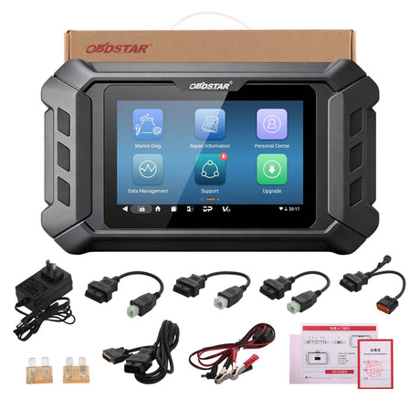 OBDSTAR iScan Global TOHATSU Marine Scanner Read/Clear Fault Codes, Data Flow, Action Test, Coding