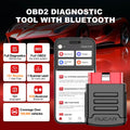 ماسح THINKCAR MUCAR BT200 Pro OBD2 يدعم 15 خدمة إعادة ضبط، وظائف OBD2 كاملة، بلوتوث لنظامي IOS وAndroid، ويدعم 12 لغة.