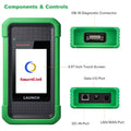2026 LAUNCH X431 PRO3S+ EV Diagnostic Scanner for EV Diagnostics & Battery Pack Analysis Supports Topology 40+ Service Functions CAN FD DoIP