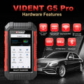 VIDENT G5 Pro Supports 13 Special Functions, CAN FD, DoIP Protocols, Automatic VIN Identification, Bluettooth & WIFI, Lifetime Free Update