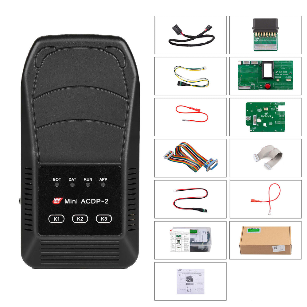 Yanhua Mini ACDP-2 BMW G Series BDC2 Package – ACDP-2 Hardware, Module 38, BDC2 All Keys Lost Platform & BDC3 BCP Interface Board (2026 Edition)