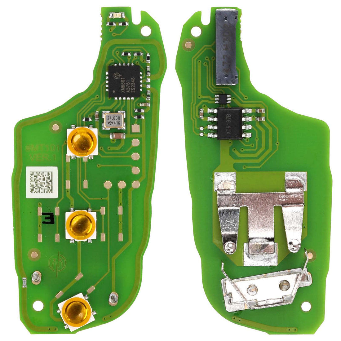 Xhorse XEPG00EN Super Fernbedienung mit eingebautem XT27B Super Chip und Schlüsselgehäuse, 5 Stück pro Set