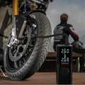 Car Tire Inflator Portable Air Compressor, 22 Cylinders 6000mAh Battery Air Pump Suitable for Cars, Bikes, Balls, Black
