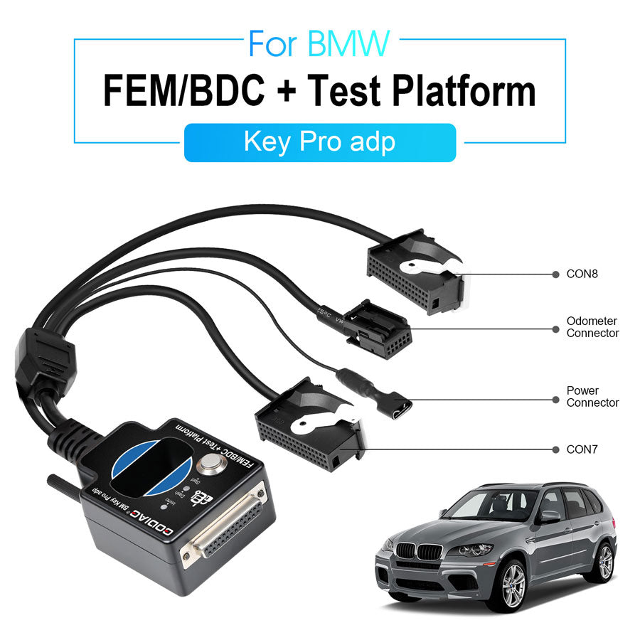 GODIAG BMW FEM BDC Test Platform for Bench Connection Works with Lonsdor Autel IM608 VVDI2 CGDI ACDP