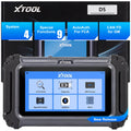 XTOOL D5 Vehicle Scanner with 9 Maintenance Services Oil Light Reset, EPB, SAS, BMS Reset, Throttle, TPMS Reset, Injector Coding