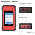 LAUNCH X431 PAD V ELITE Car Diagnostic Tool Online Programming Offline J2534 CAN FD\ DOIP Auto OBD2 Scanner Global Version