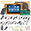 مبرمج مفاتيح OBDSTAR X300 Classic G3 لعام 2026 مع دعم CAN FD DoIP مدمج للسيارات/الشاحنات الثقيلة/السيارات الكهربائية/الدراجات النارية/جت سكي مع محاكيات مفاتيح مجانية ومحولات المحرك