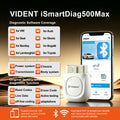 VIDENT iSmartDiag500Max Supports OE Level Diagnosis, Off-line Coding & Adaptations, ABS Bleeding, EPB, Injector Coding