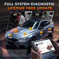 THINKCAR THINKSCAN 689BT PRO Bluetooth Diagnostic Scanner with AI Function, Supports CANFD & DOIP & J2534, 35 Resets,Topology Mapping, ECU Coding