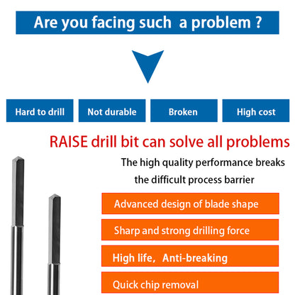 5pcs/lot GODIAG 70MM Long Grinder Drill Bit D6x33x70 For Pistol Dills Used for Lock Cylinders & Safe Boxes Brass Locks