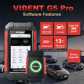 VIDENT G5 Pro Supports 13 Special Functions, CAN FD, DoIP Protocols, Automatic VIN Identification, Bluettooth & WIFI, Lifetime Free Update