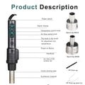 Yanhua JLR KVM Soldering Toolkit Full Package, Easy Soldering Tool for New JLR KVM RFA MCU, Compatible with JLR 2018+
