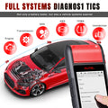 Autel MaxiBAS BT608E OBD2 Scanner built-in Printer Touchscreen Battery Tester Electrical System Analyzer, 12V 100-3000 CCA Load Tester