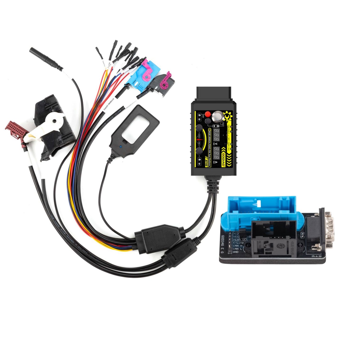 GODIAG GT115 MQB IMMO4 POGO PIN Test Platform with GODIAG MQB Data Collector ELV/TCM DSG Gearbox Adapter