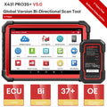 [EU&UK Version] LAUNCH X431 PRO3S+ V5.0 Bi-Directional Scan Tool, 37+ Reset Service, OE-Level Full System Bluetooth Diagnostic Scanner, ECU Coding