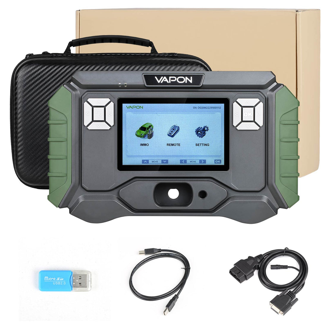 VP996 Key Programmer 85% Vehicle Model Coverage Multi-language Read Chip Model