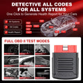 ماسح THINKCAR MUCAR BT200 Pro OBD2 يدعم 15 خدمة إعادة ضبط، وظائف OBD2 كاملة، بلوتوث لنظامي IOS وAndroid، ويدعم 12 لغة.