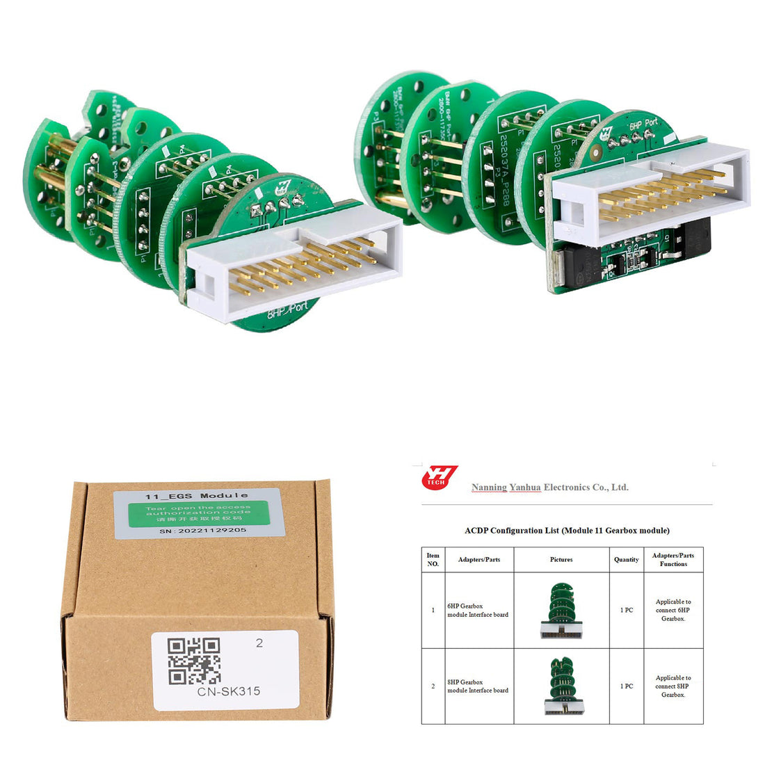 Yanhua Mini ACDP-2 Module 11 – BMW EGS ISN Clear & Authorization, Supports 6HP & 8HP Transmissions (License A51A)