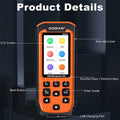GODIAG GD203 ABS SRS dual system diagnosis ABS/SRS OBD2 Scan Tool with 28 Special Functions Lifetime Free Update Online