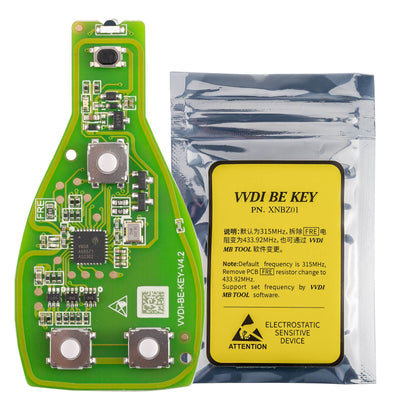 Xhorse VVDI BE Key Pro Improved Version with 1 Free Token for VVDI MB Tool
