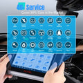 AUTEL MaxiCOM MK808Z Bidirectional Diagnostic Scanner Same as MaxiCheck MX808, 40+ Service, All/Full System Diagnosis, Injector Coding/EPB/BMS/SAS