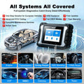 TOPDON ArtiDiag EU 4" Scan Tool for Euro Vehicles, ECU Coding, Lifetime Free Updates, Full OBDII Modes, Full System Diagnostics