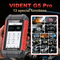 VIDENT G5 Pro Supports 13 Special Functions, CAN FD, DoIP Protocols, Automatic VIN Identification, Bluettooth & WIFI, Lifetime Free Update