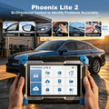 TOPDON Phoenix Lite2 Strumento di Diagnosi Livello OE, 8", Controlli Bidirezionali, 35 Funzioni di Servizio