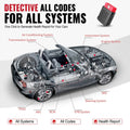 THINKCAR MUCAR BT200 Pro OBD2 Scanner Supports 15 Reset Services, Full OBD2 Functions, IOS/Android Bluetooth, 12 Languages