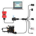 Juego de cables ISM para caja de cambios GODIAG 5 en 1 para Mercedes Benz VGS-FDCT 724/ VGS2-722.8/ VGS-7Gtronic-722.9/ VGS-9GT-725/ ISM